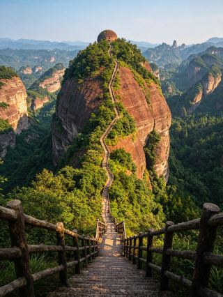 หูหนานมีพิกัดลับ 5A ที่ถูกลืม! ความงามแห่ง 'ตานเสีย' สวยดั่งแดนสวรรค์