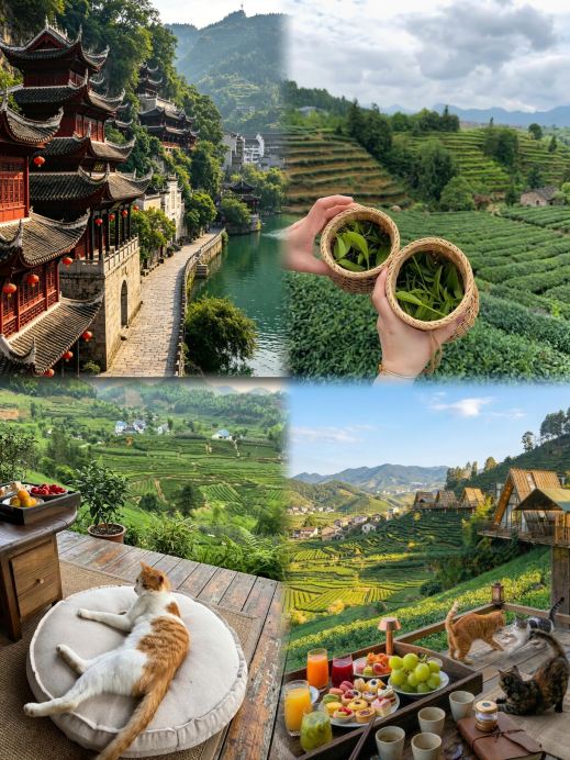 Don't just go to Fenghuang! This cliffside ancient town is hidden in Guizhou