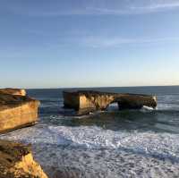 Chase after sunset at Great Ocean Road