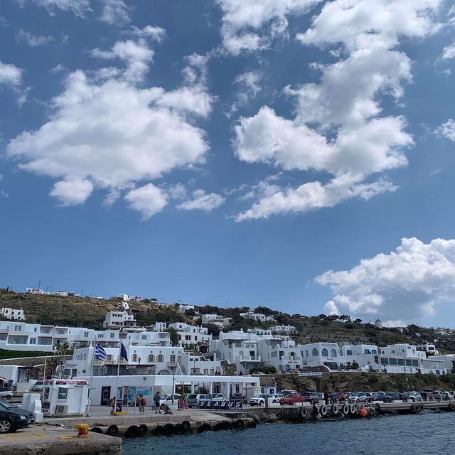 希臘🇬🇷神話🕊️日與夜的迷人🫧愛琴海🫧米科諾斯島💕