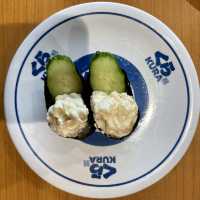 후쿠오카 가성비 회전초밥 125엔 쿠라스시 🍣
