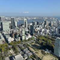晴天の東京タワー