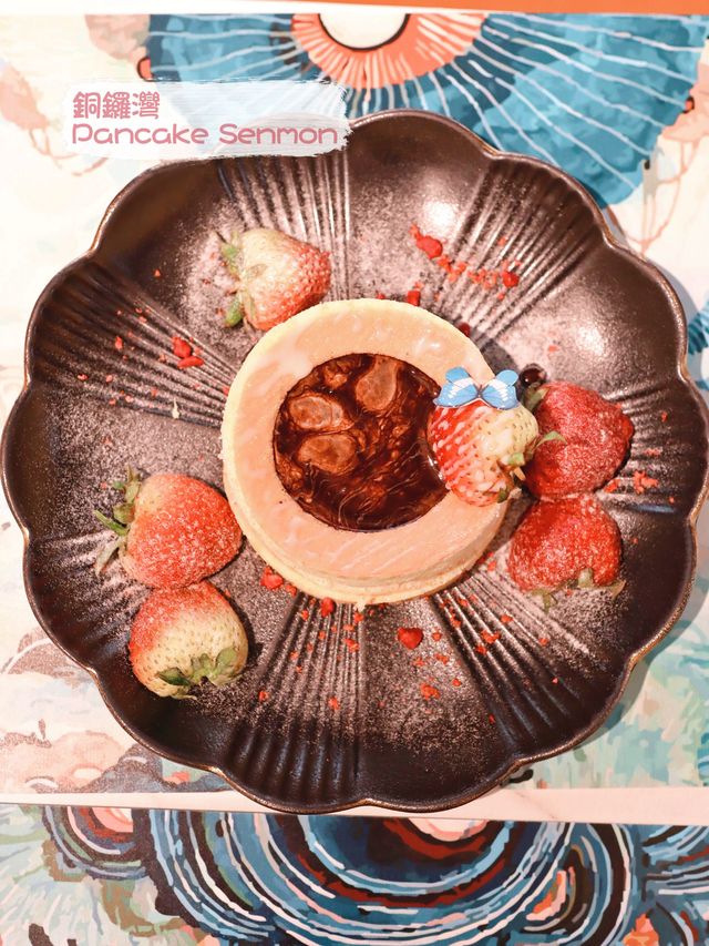 和風貓貓樹佈置Pancake店