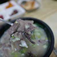 두근두근여름휴가 경주 중앙시장의 소머리국밥 맛집 안강 소머리곰탕