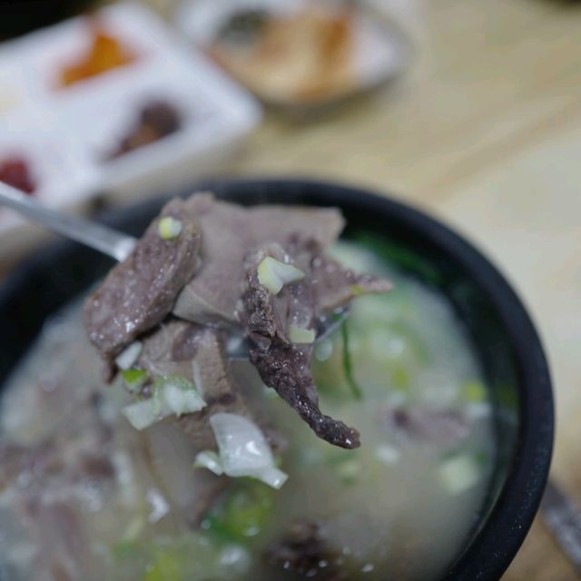 두근두근여름휴가 경주 중앙시장의 소머리국밥 맛집 안강 소머리곰탕