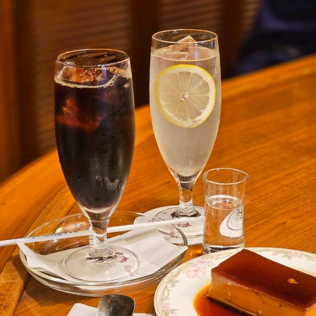 🍮후쿠오카 텐진역 근처 푸딩이 맛있는 카페 '코히샤 노다 (珈琲舎のだ)'☕