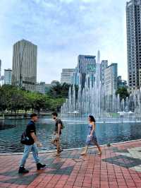 KLCC Park's night and day!