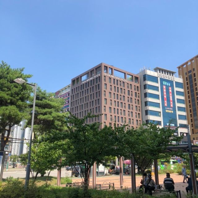 뚜벅이들을 위한 역에서 3분거리 3성급 호텔 [파크마린호텔]