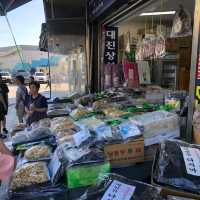 釜山 札嘎其市場吃海鮮🦞🦐🐙還有乾貨海味 