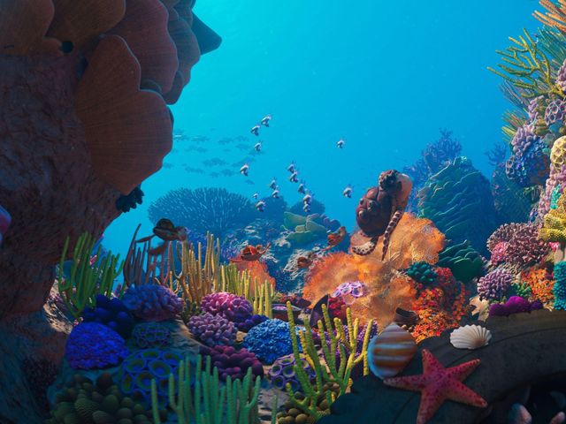 香港太空館放映全新立體球幕電影《珊瑚礁冒險隊3D》和球幕電影《動物王國》