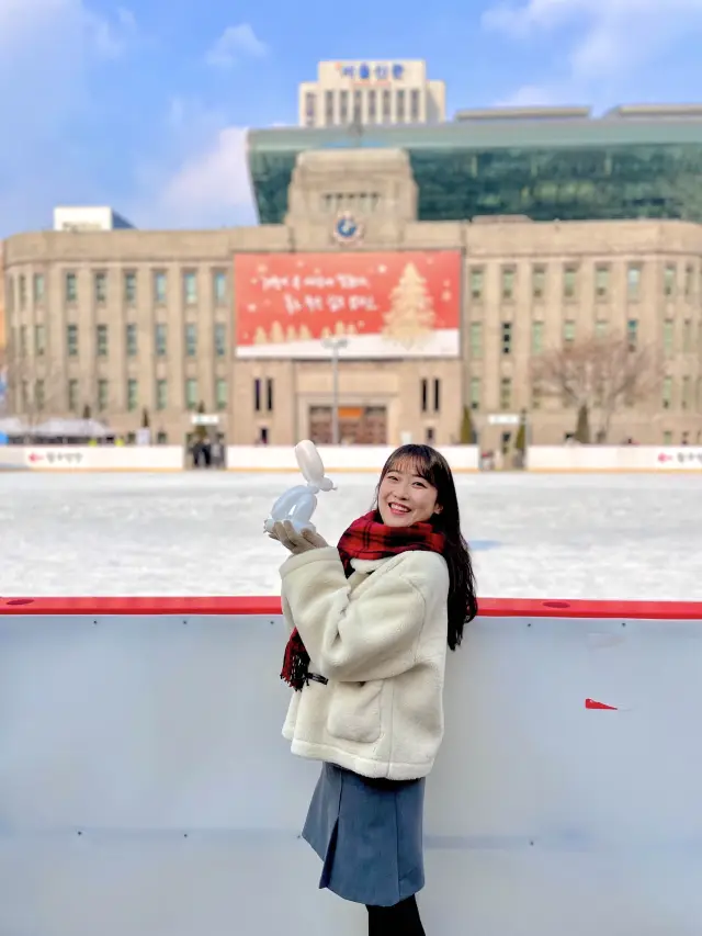 단돈 천원💵으로 즐기는 갓성비✨ 겨울 액티비티 #서울광장스케이트장 