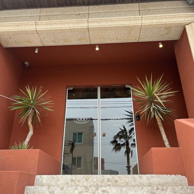 협재해변 코앞에서 커피를! 호텔샌드🌴