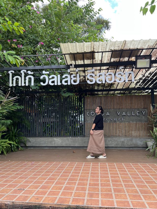 ทำเวิร์คช็อปโกโก้ที่ Cocoa Valley Resort