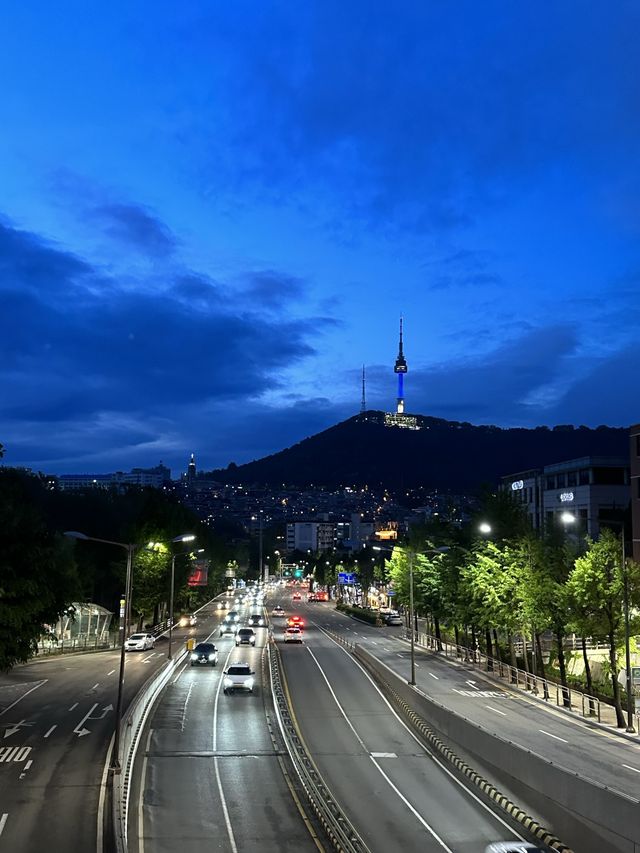🇰🇷韓国 / ソウル 絶景✨南山タワーの見えるルーフトップBar🍷