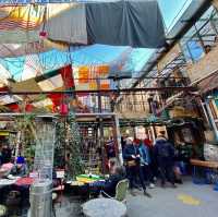 Szimpla Kert Ruin Bar- Budapest, Hungary