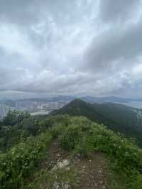 The fastest way to reach one of the top 3 sharpest peaks in Hong Kong