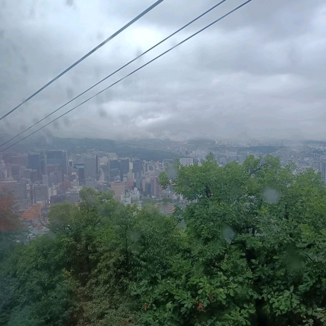 高處看韓國 N Seoul Tower