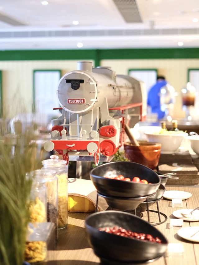 屯門｜🚂火車主題開心嘆半自助餐💞