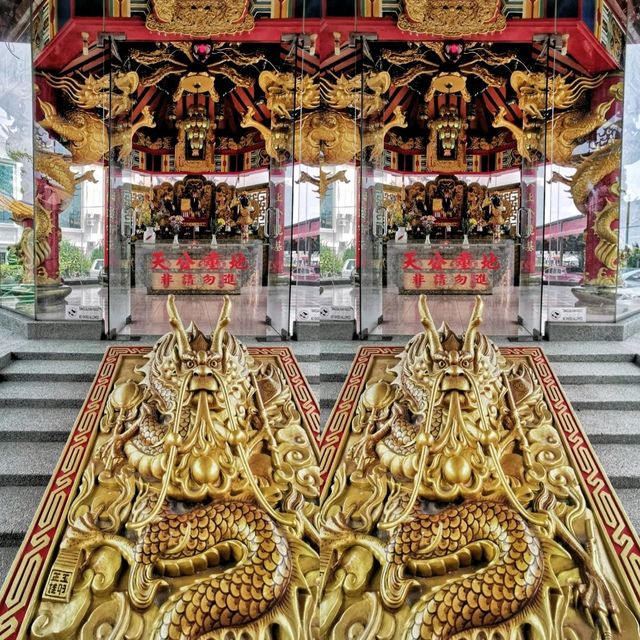 A beautiful temple in Batu Pahat, Johor