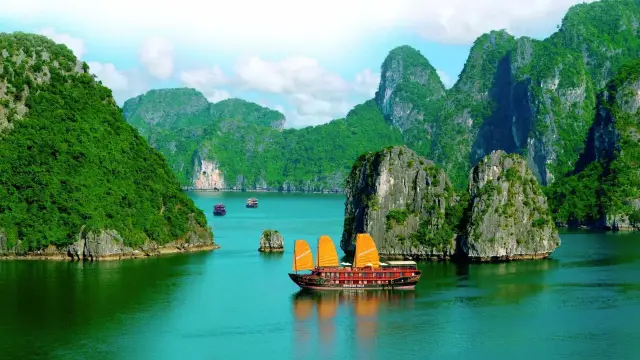 HaLong Bay - Dragon on the beach VietNam 
