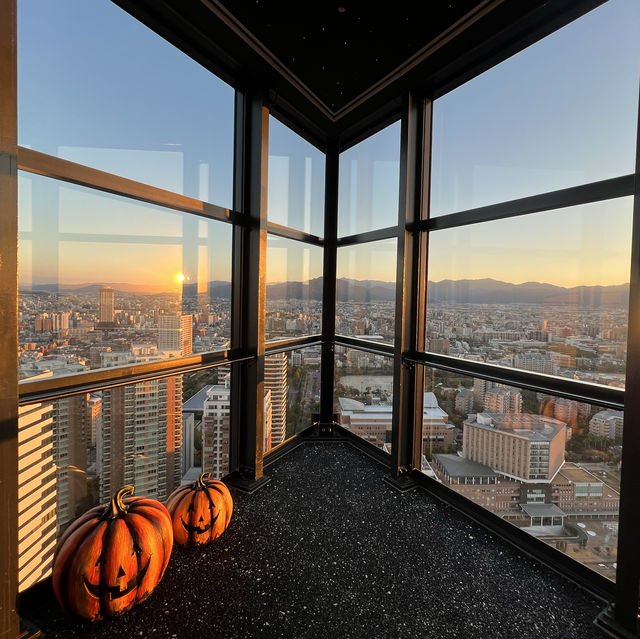 登上九州第一高塔｜Fukuoka Tower福岡塔，百萬夕陽市區景色盡收眼底