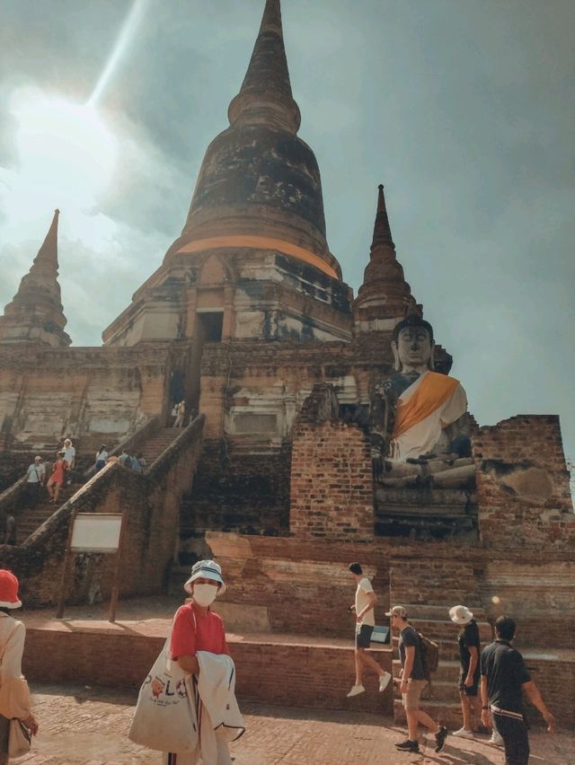 ไหว้พระขอพร 🙏 ที่วัดใหญ่ชัยมงคล จ.อยุธยา 🌅