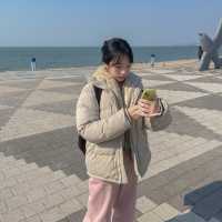 해질녘 윤슬이 특히 예쁜 충청도 대표 바다 🌊