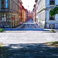 HAGA Old Town in Gothenberg,Sweden