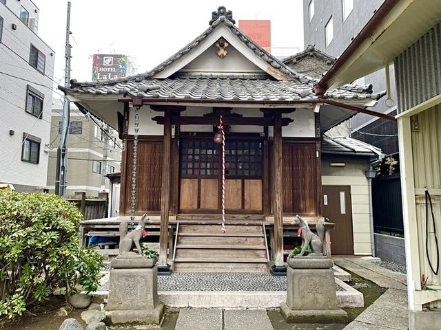 【東京都/感鷹稲荷神社】浅草神社が兼務する稲荷神社