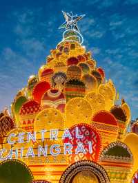 ต้นคริสมาสต์ยักษ์หมอกพันวา ที่เซ็นทรัลเชียงราย 🎄