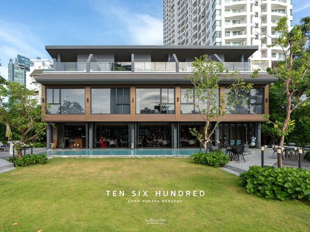 โรงแรมเปิดใหม่ ติดแม่น้ำเจ้าพระยา Ten six