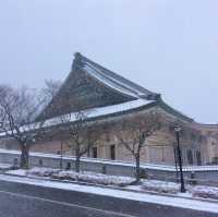 Winter Serenity at Hakodate Temple