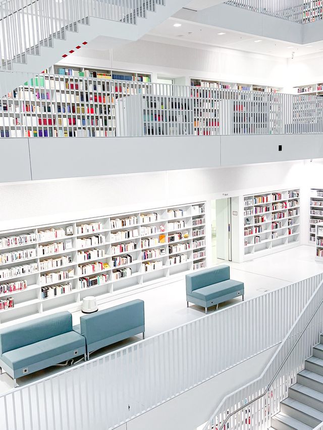 Literary Escape at Stuttgart Library 📚