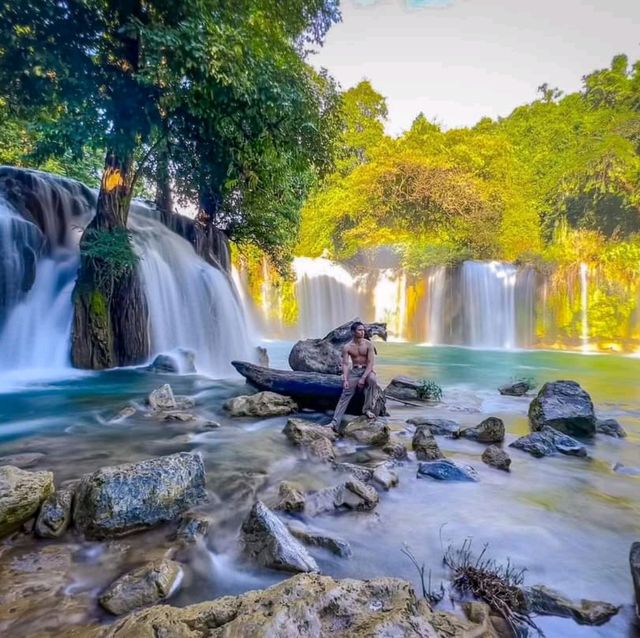 “น้ำตกกลูทอ” รัฐกะเหรี่ยง ประเทศพม่า🇲🇲