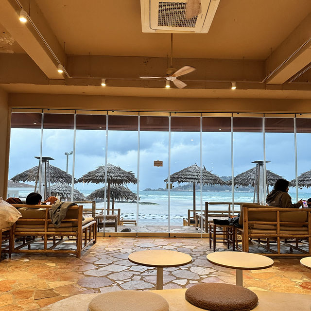 황홀한 해변뷰의 감성맛집 애월 호텔샌드🏜️🏖️