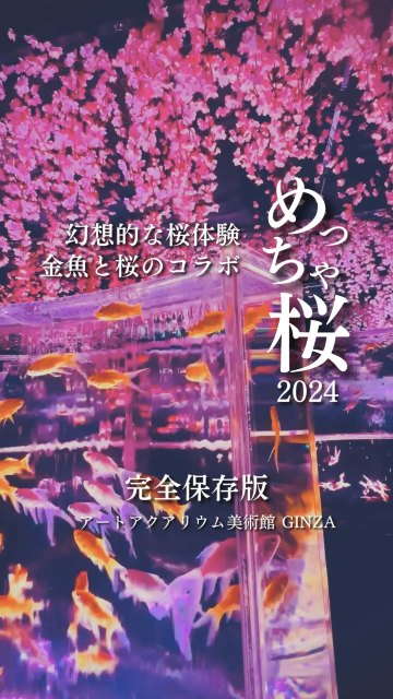 桜と金魚のコラボ】 | Trip.com 東京