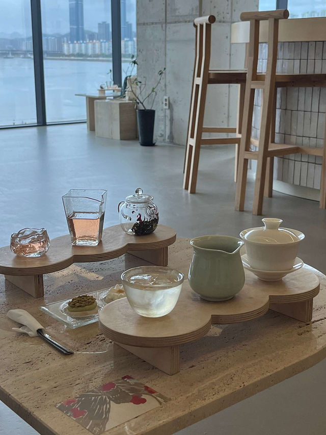 🙋🏼‍♀️🍵광안리 카페 티티티 오션뷰 전통찻집
