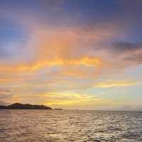 帛琉夕陽太美了！！！
