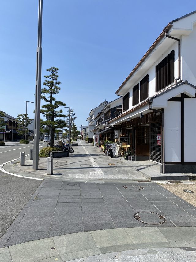【赤穂】JR赤穂駅前のお城通りから見る『城下町を思わせるまちなみ』