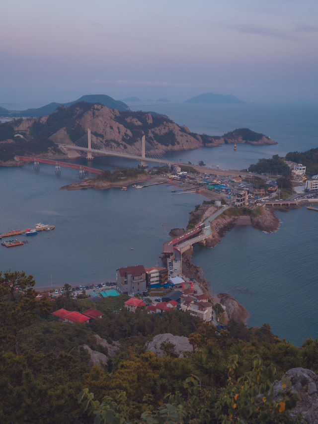 15분 등산이면 파라다이스를 볼 수 있는“군산 대장봉”