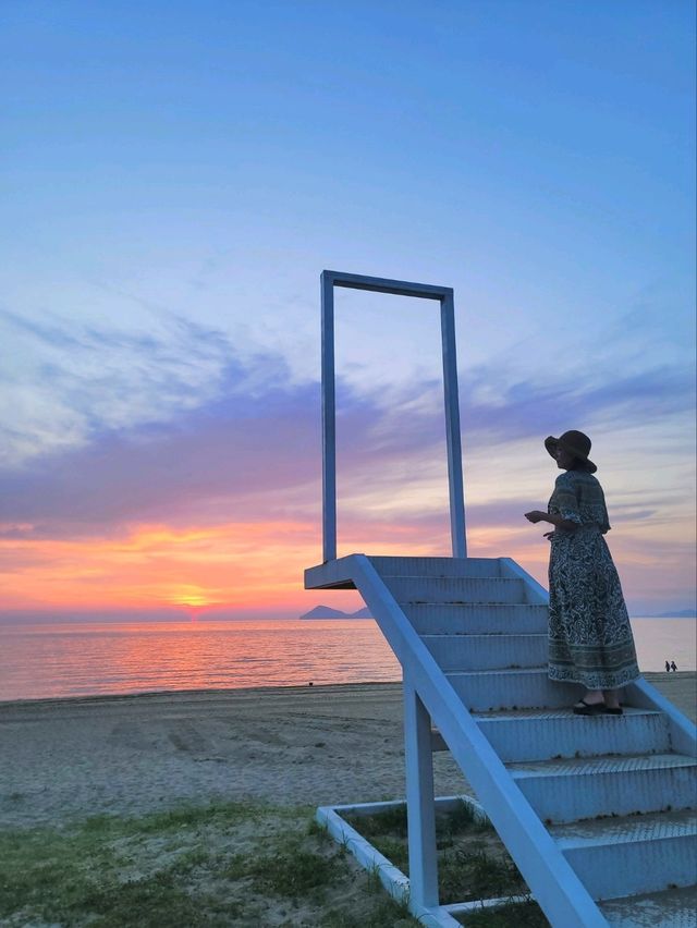 일몰이 아름다운 변산에서 즐기는 여름휴가🧡