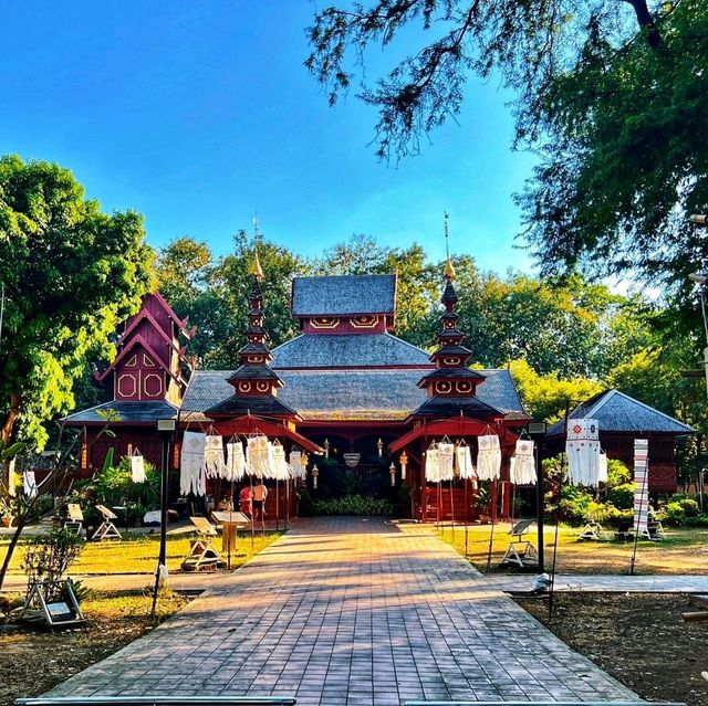 วัดจอมสวรรค์ วัดศิลปะไทใหญ่ในเมืองแพร่