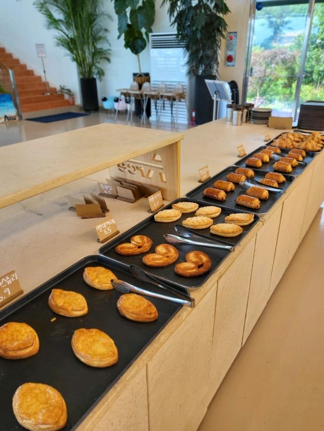 통영 오션뷰 대형카페 아르세