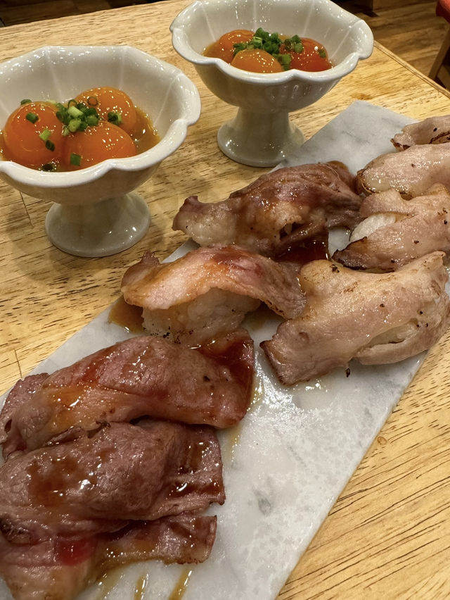 【福岡旅行/グルメ】2,480円(税抜)で肉寿司食べ放題
