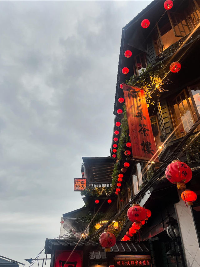 เที่ยว Jiufen 🧡🌳ในวันที่ฝนตก 🌧️ @taiwan