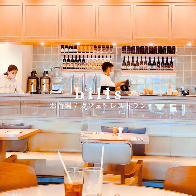 【お台場】パンケーキだけじゃない！オールデイダイニングとしても使い勝手のいいbills🍽