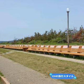 [Noto Peninsula] The longest bench in the world