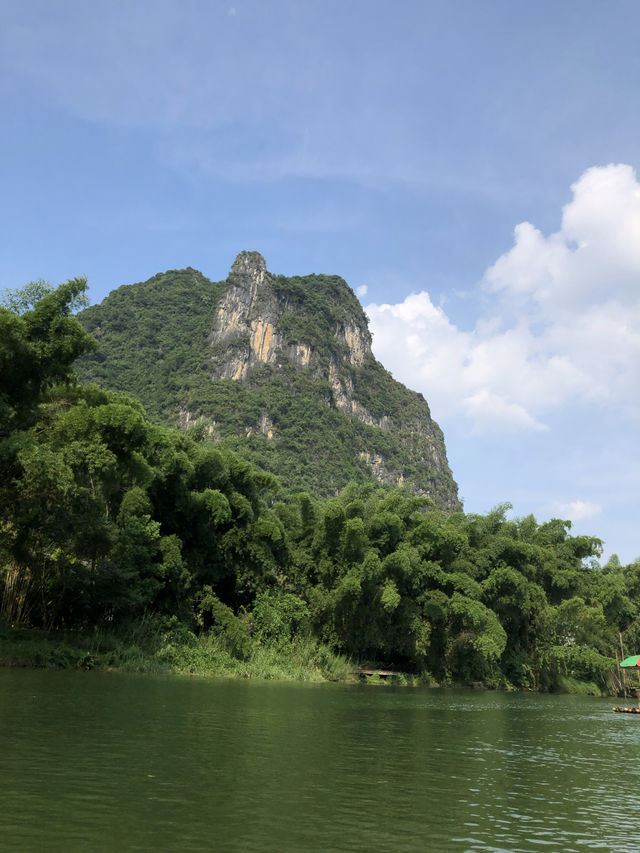 Bamboo Rafting Down the River Li in Yangshuo, China 🇨🇳