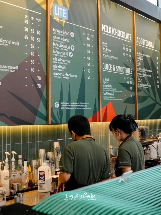 ป้ายยาเมนูใหม่เมนูลับที่ Café Amazon