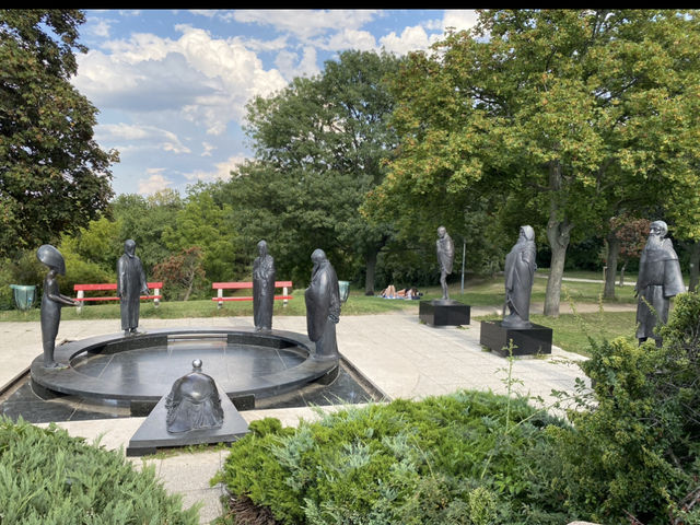 Garden of Philosophers in Budapest